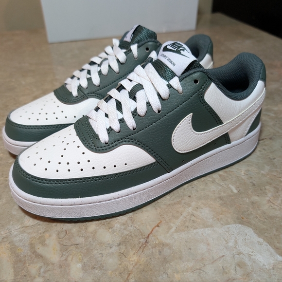 Nike Court Vision Low Next Nature "Vintage Green (2024) Women's Size 8 No Box - Picture 2 of 12